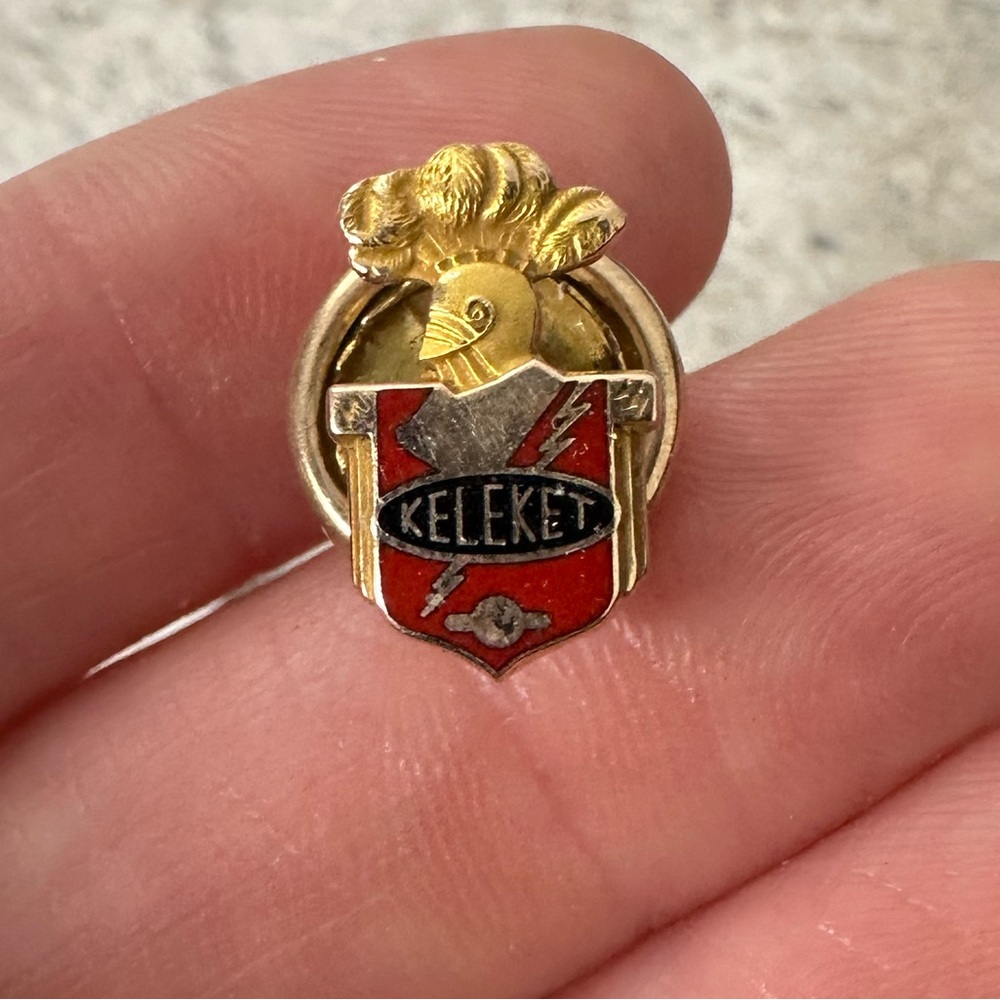 Vintage 10k Real Gold Keleket Pin Brooch